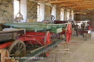 Talana Cemetary & Museum - Waggons & Carts (2)