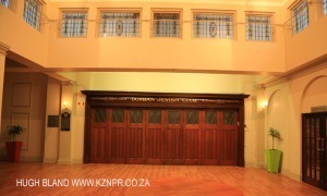 DURBAN - Jewish Club Hall entrance