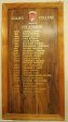 Adams College -  Honours Boards - Dux Student