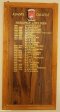 Adams College -  Honours Boards - Principals & Rectors