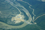 Mandini - Tugela River - New Weir above rail bridge water transfer scheme (1)