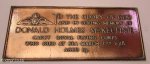 Michaelhouse -  Chapel - Plaques - DH McKecknie - FRC 1928