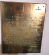 Michaelhouse -  Chapel - Plaques - MH Brown - 1935