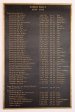 Michaelhouse -  Chapel - Roll of Honour - 1939 to 1945 (9)