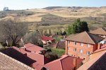 Michaelhouse - view from chapel tower  over buildings & main entrance (1)