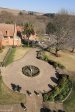 Michaelhouse - view from chapel tower  over buildings & main entrance (3)