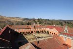 Michaelhouse - view from chapel tower  - quadrangle (1)