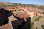 Michaelhouse - view from chapel tower  - quadrangle (2)