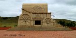 Blood River - The Jaw Bone Wagon Monument -  (1)