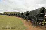Blood River - Wagons in laager - Bronzes -  (28)