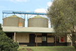 Baynesfield - outbuildings - silos and tool shed