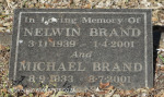 Boston St Michaels United Church - grave Nelwin and Michael Brand