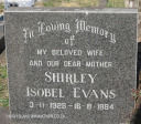 Boston St Michaels United Church - grave Shirley Evans 1984