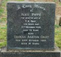 camperdown - Church of thr Resurrection - Grave - Alice & Thomas Dart