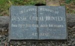 camperdown - Church of thr Resurrection - Grave - Bessie Huntly 1948
