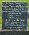 camperdown - Church of thr Resurrection - Grave -Benjamin Markham M.C. and Jessie