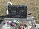 Creighton Cemetery grave Amelia Pearson