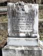 Creighton Cemetery grave Amy Smith