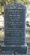 Creighton Cemetery grave Annie and Mathew Smith