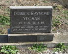 Creighton Cemetery grave Derick Yeaoman 1989