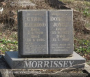 Creighton Cemetery grave Dorothy and Cyril Morrissey