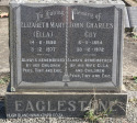 Creighton Cemetery grave Elizebeth and John Eaglestone