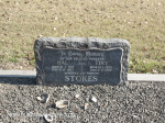 Creighton Cemetery grave Haly & Tiny Stokes