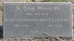 Creighton Cemetery grave Henry & Dora Eaglestone