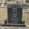 Creighton Cemetery grave Horace and Daphnr Yeoman