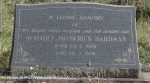 Creighton Cemetery grave Maurice Hardman