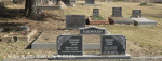 Creighton Cemetery grave Raymond and Moreen Alborough