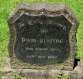 Curry's Post - St Paul's Church -  grave -  David Bunting - 1960