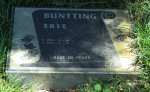 Curry's Post - St Paul's Church -  grave -  Erle Bunting - 2006
