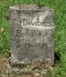 Curry's Post - St Paul's Church -  grave -  FJ Davidson - 1937