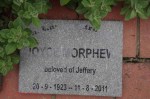 Dargle - St Andrews Church - Grave - Joyce  Morhew tablet  - 2011 - (2)