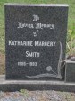 Dargle - St Andrews Church - Grave -  Katherine and Ray Smith (2)