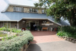 Cathedral Peak Hotel  front entrance and reception