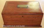 Durban Bowling Club opening C Henwood box & letter (.3) (2)