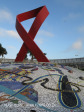 Durban - Gugu Dhlamini Park Aids Ribbon (1)