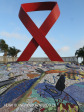 Durban - Gugu Dhlamini Park Aids Ribbon (6).