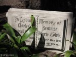 Durban - Emmanuel Cathedral - Graves -  Marie Cowey
