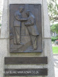 Durban CBD - Francis Farewell Square statue & friezes - Jan Christiaan Smuts & King George