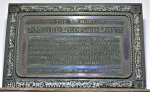 Durban - Greyville - St Marys Anglican Church plaque Howard Leopold Davies 1916