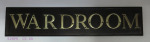 PYC -  Wardroom -  Door sign