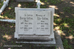 Durban - West Street Cemetery - Grave - Henry & Ella Cotton -    (226)