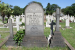 Durban - West Street Cemetery - Grave - Herman Wackernou. (1)