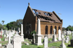 Durban - West Street Cemetery - Grave and chapel (2)