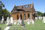 Durban - West Street Cemetery - Grave and chapel....) (1)