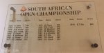 Durban Country Club - Honours - SA Open Champs