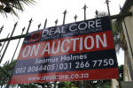 Brickfield - 123 Jan Smuts Avenue -  Church - Auction sign 2015